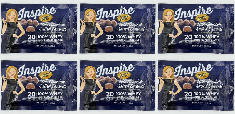 Inspire Milk Chocolate Salted Caramel Protein Powder by Bariatric Eating