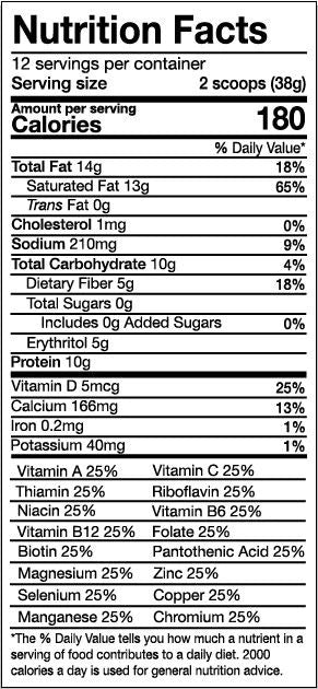 Keto Wise Meal Replacement Shake - Peanut Butter