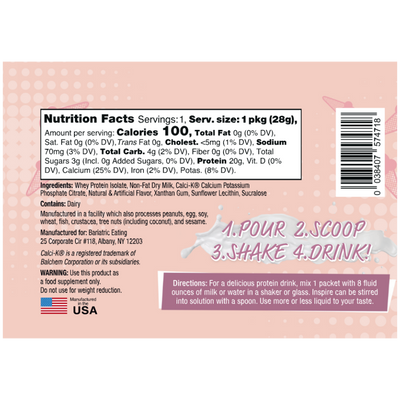 Inspire Vanilla Bean Protein Powder by Bariatric Eating