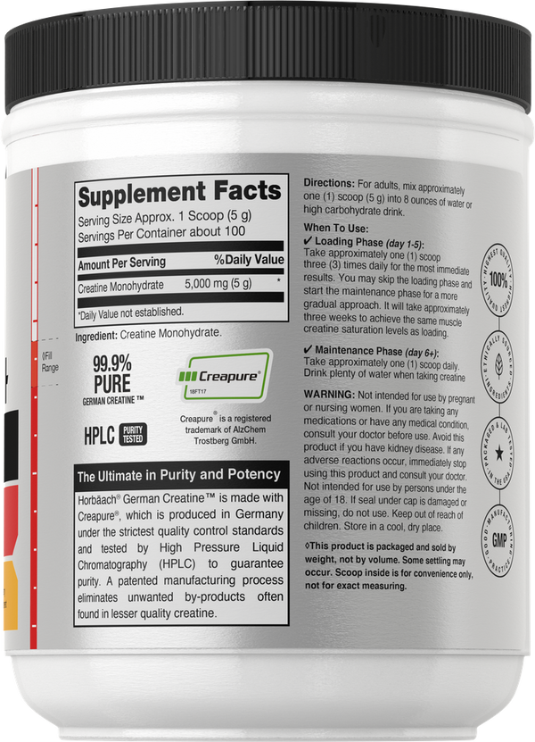 German Creatine Monohydrate | 500g Powder