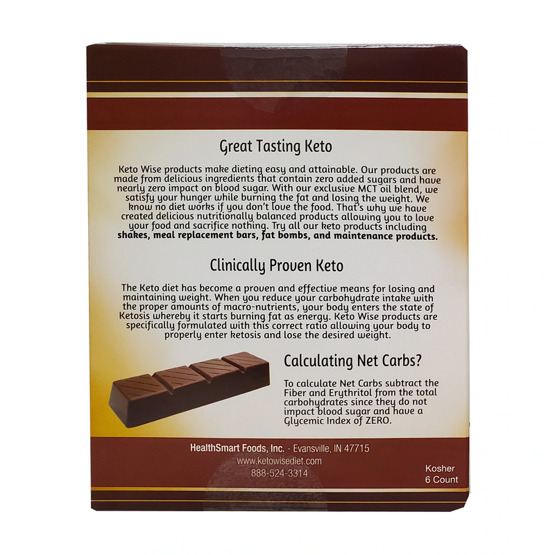 Keto Wise Fat Bomb - Milk Chocolate Bar